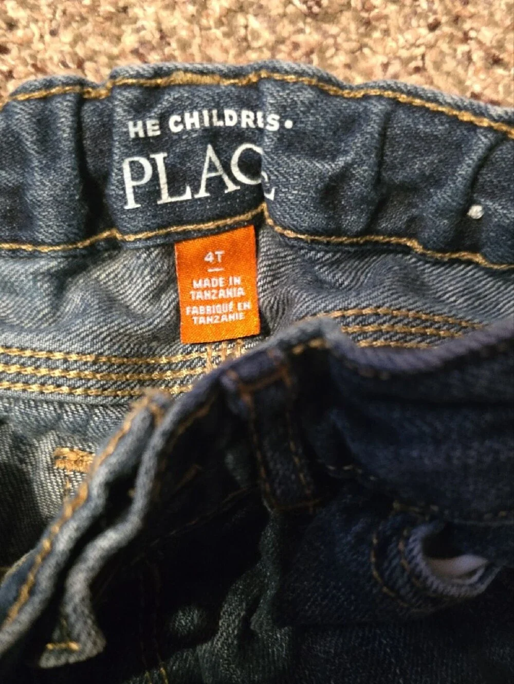 The Children's Place Dark Blue Denim Shorts